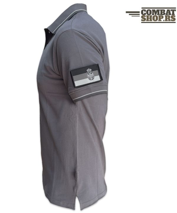 Combat Polo majica - tamnosiva