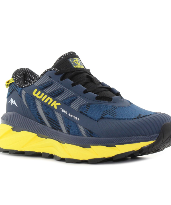 Wink Accra Navy/Yellow Hiking Patike