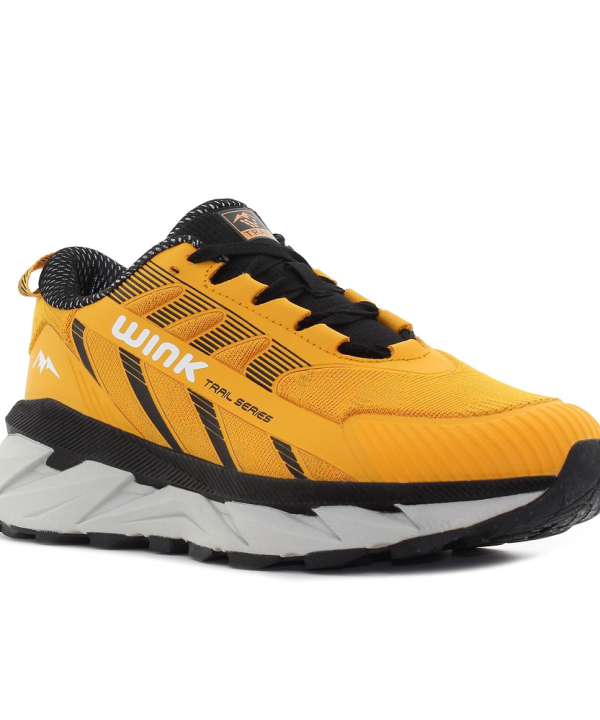 Wink Accra Orange-Black Hiking Patike