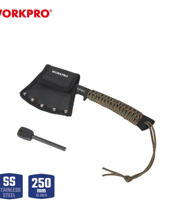WorkPro PARACORD sekira za kampovanje