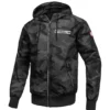 PitBull West Coast jakna Windbreaker Athletic Hooded Black Camo