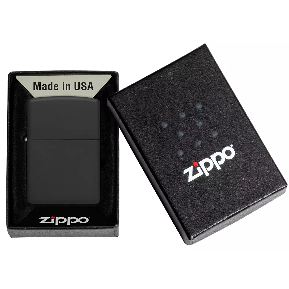 ZIPPO Upaljač - MATTE BLACK - Slika 3