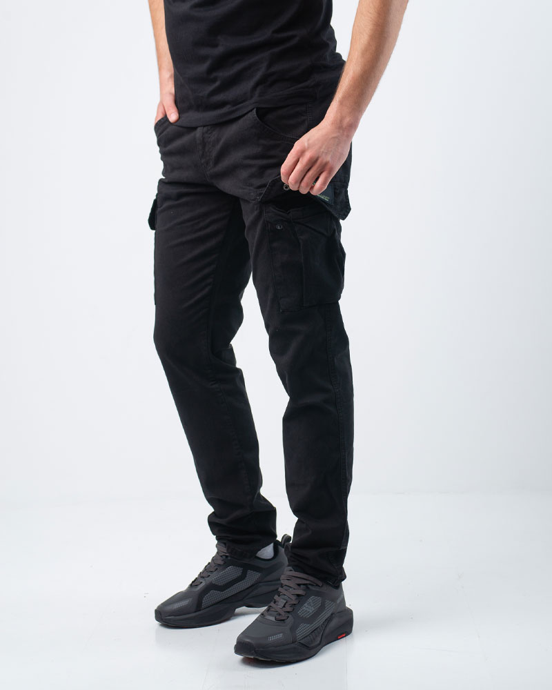 Pantalone kargo Brutal Unit Leonidas Black - Slika 6