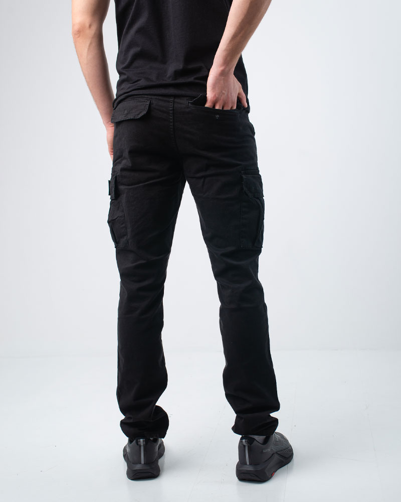 Pantalone kargo Brutal Unit Leonidas Black - Slika 4