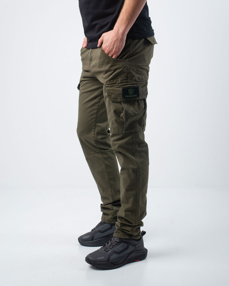 Pantalone kargo Brutal Unit Leonidas Olive - Slika 2