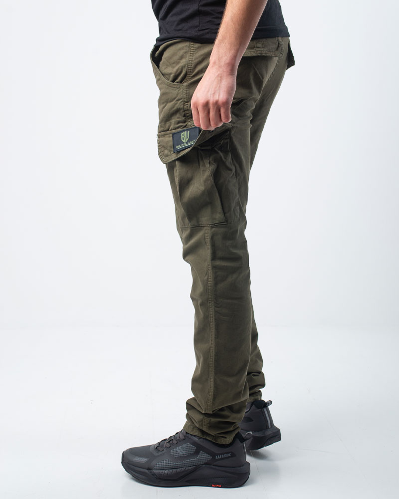 Pantalone kargo Brutal Unit Leonidas Olive - Slika 5