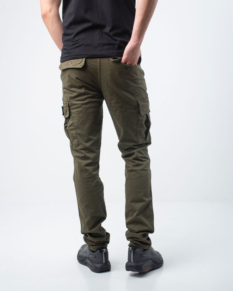 Pantalone kargo Brutal Unit Leonidas Olive - Slika 4