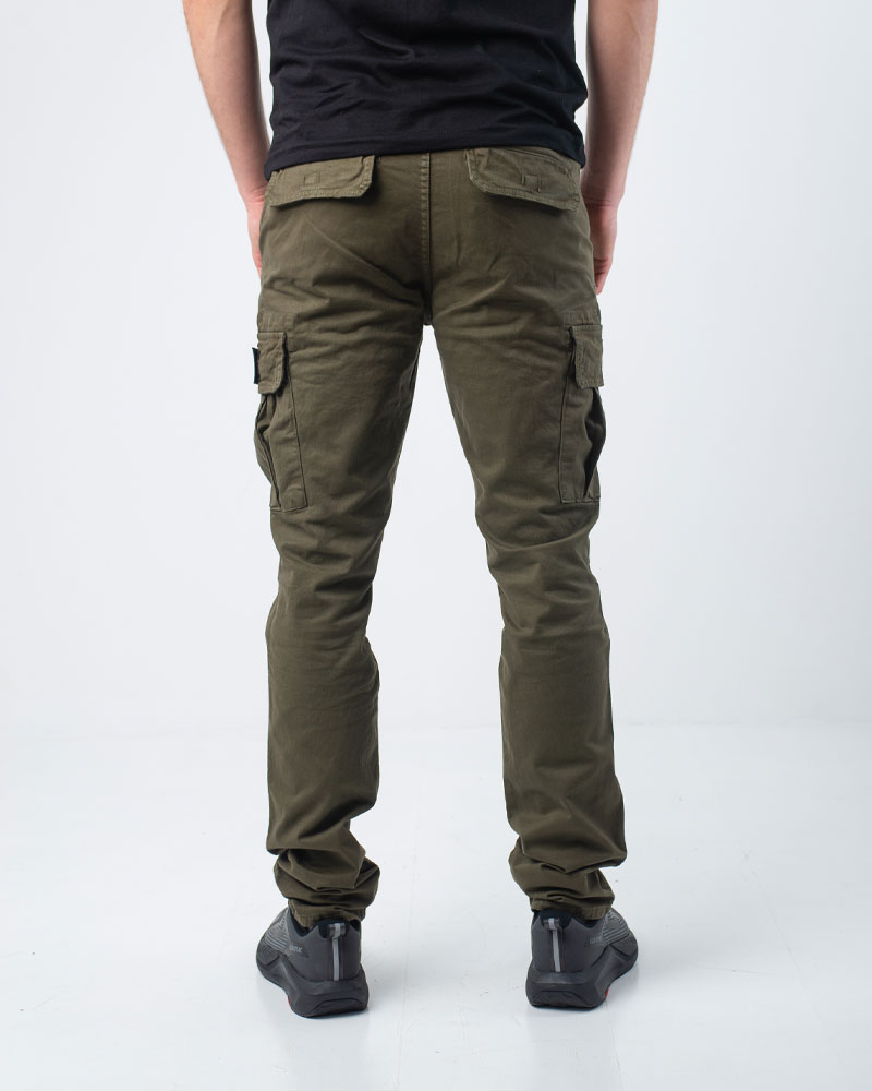 Pantalone kargo Brutal Unit Leonidas Olive - Slika 3