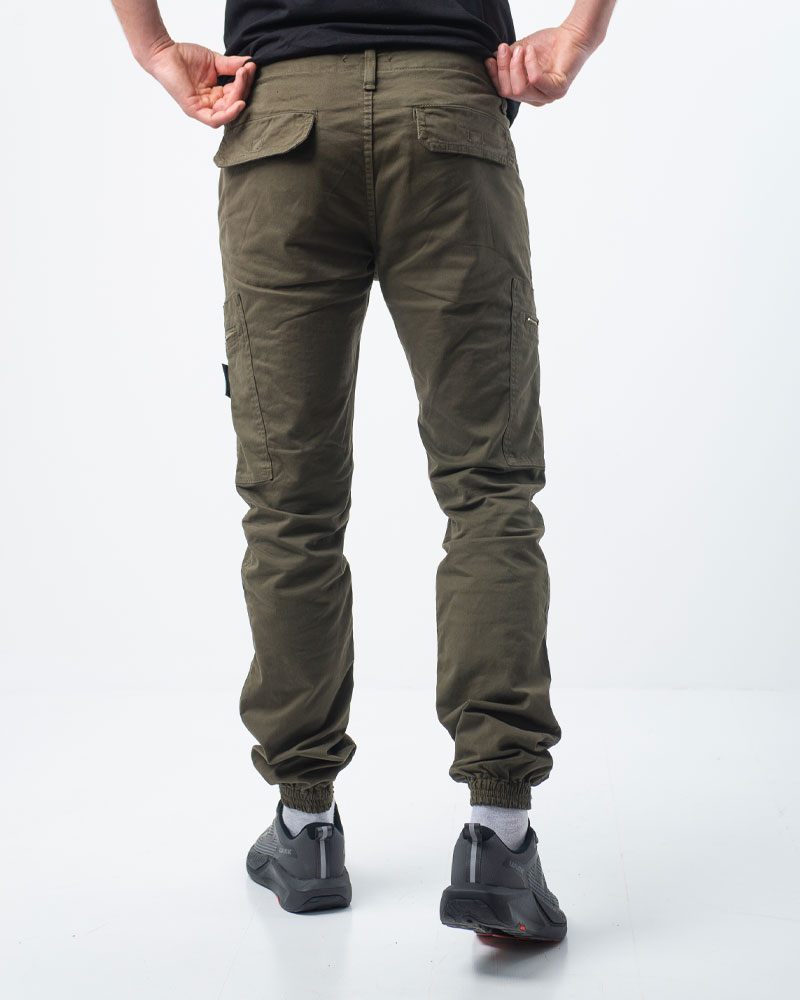 Pantalone kargo Brutal Unit Maximus Olive - Slika 6